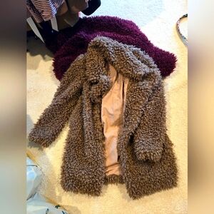 Zara Teddy Coat S